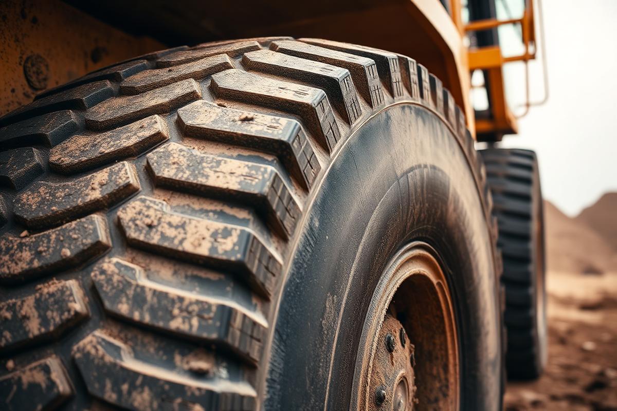 Construction, mining & industrial handling tyres